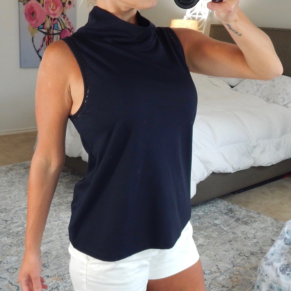 Moulinette Soeurs Cowl-neck Sleeveless Top - NWOT